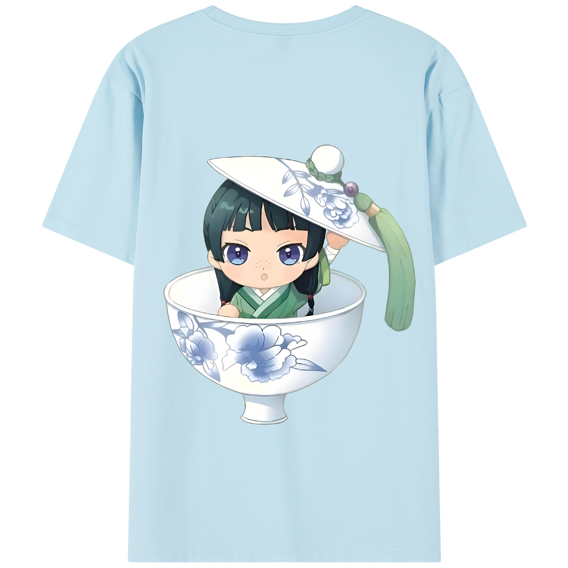 （画像用） 薬屋のひとりごと The Apothecary Diaries 綿100％半袖Tシャツ（背面プリント）